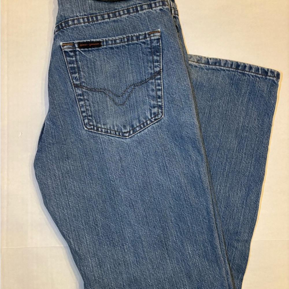 Harley Davidson men’s Blue Denim Jeans size 32/30.
